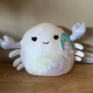 Squishmallows 11-12-2020 - Magela the White Crab - Plush - NWT - S8-#661